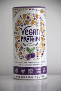 Alpha Foods Vegan Proteins Blaubeeren katawan